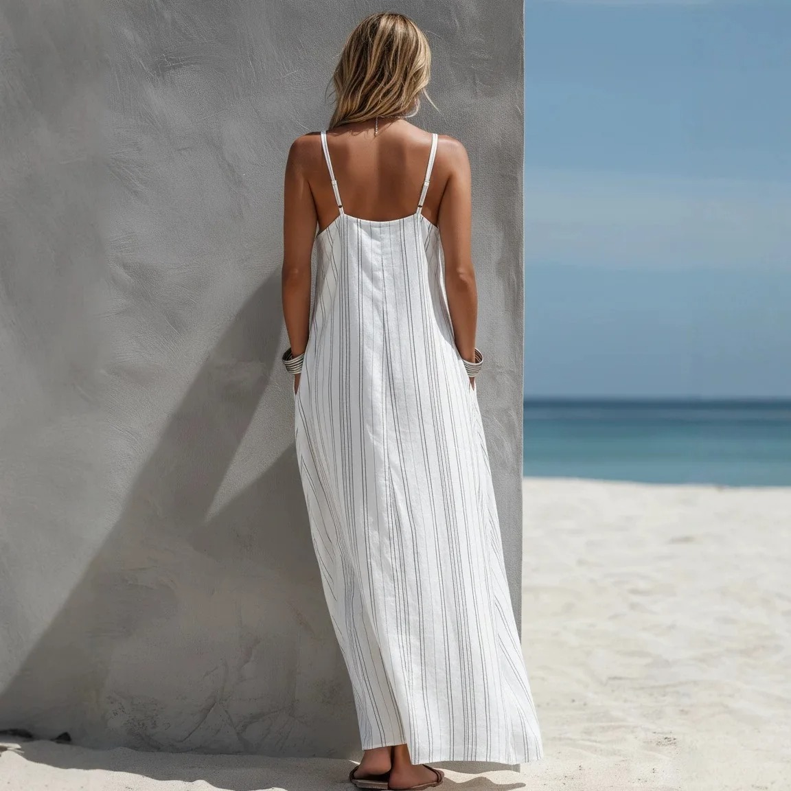 Robe femme légère tissu respirant idéale vacances – Image 5