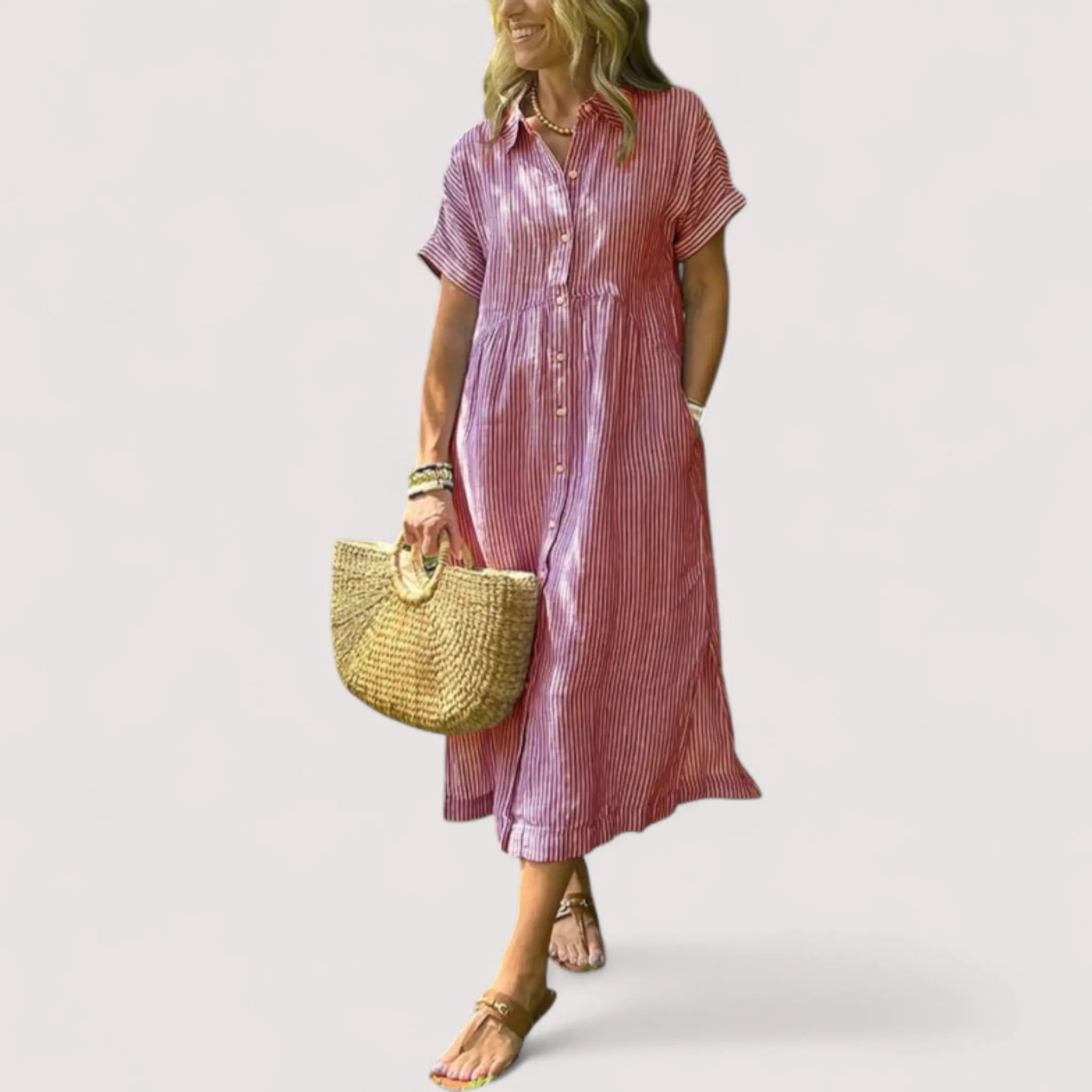Robe femme confort poches pratiques – Image 4