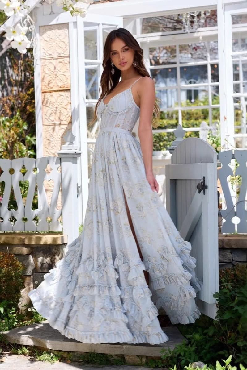 Robe femme soirée corsage corset dos lacé – Image 4