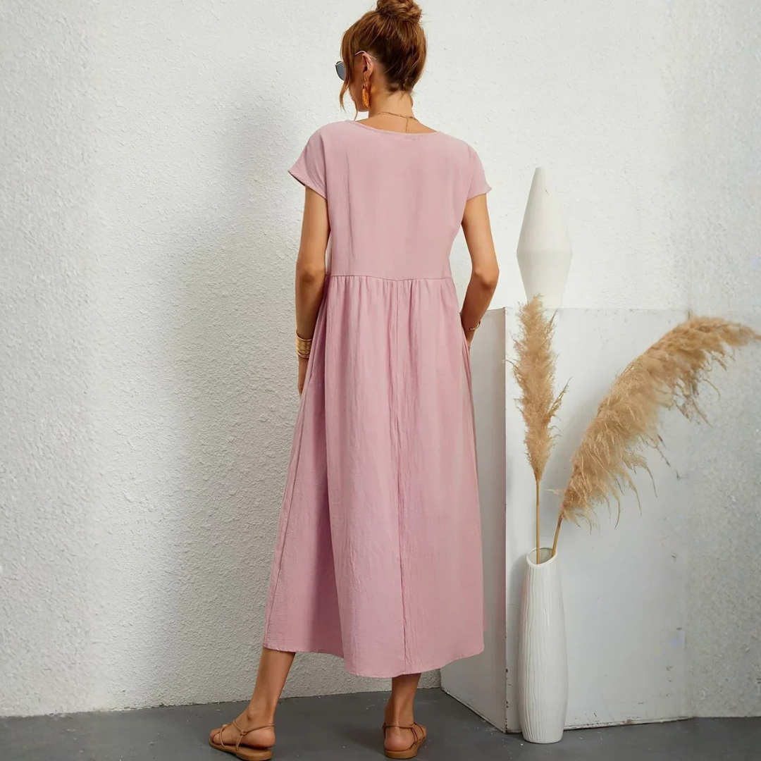 Robe femme fluide respirante style minimaliste – Image 13