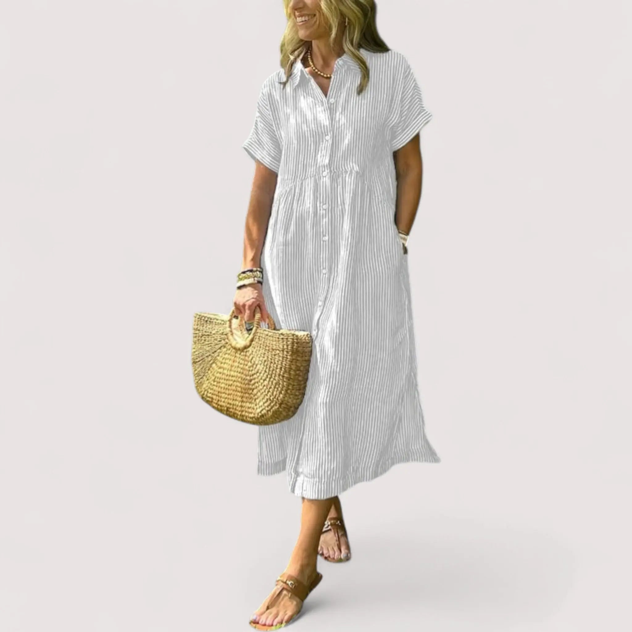 Robe femme confort poches pratiques – Image 10