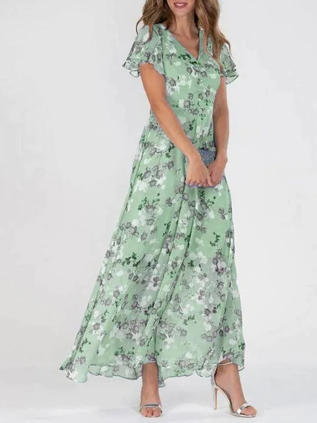 Robe femme midi confortable et facile d'entretien – Image 2