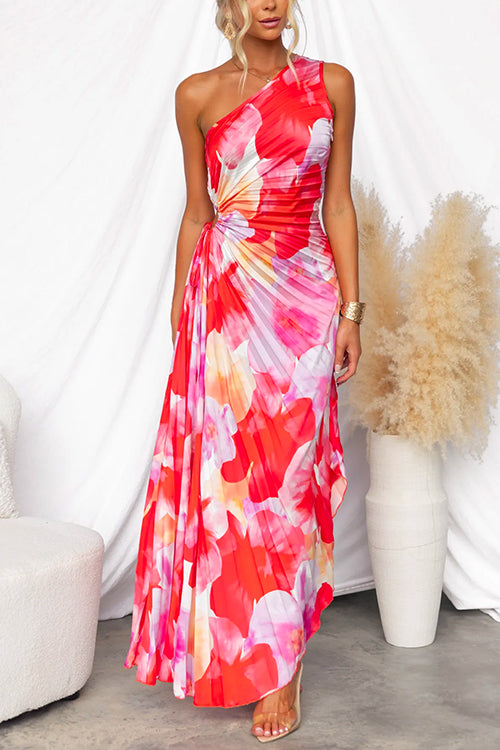 Robe femme longue ourlet asymétrique pour toutes occasions