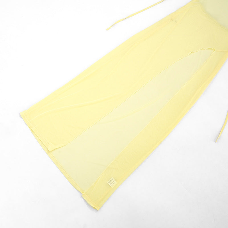 Robe femme maille transparente légère pour l'été – Image 10