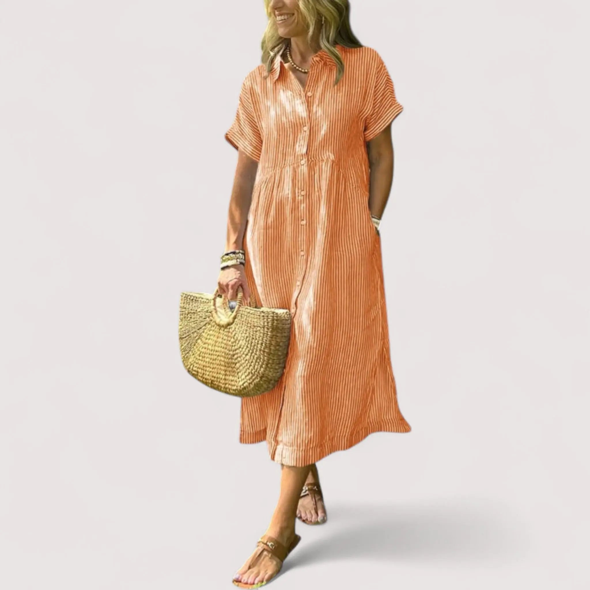 Robe femme confort poches pratiques – Image 9