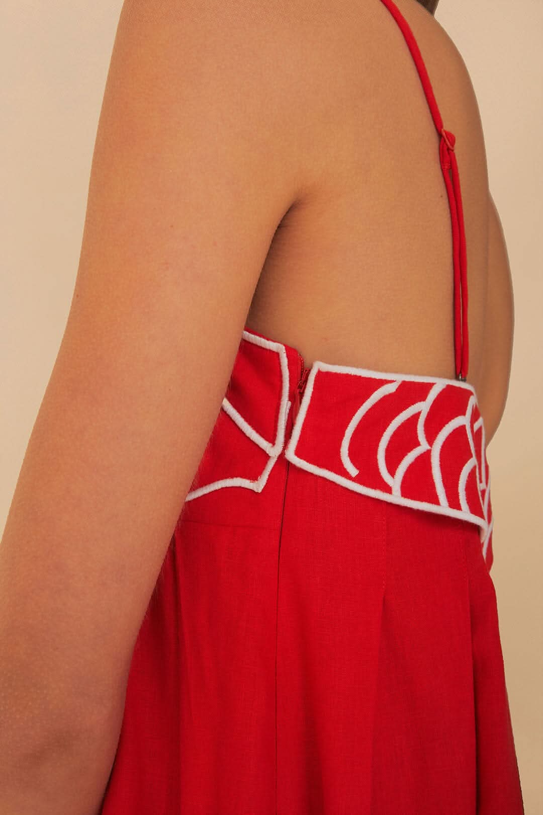 Robe femme décolleté cœur fluide idéale vacances – Image 6
