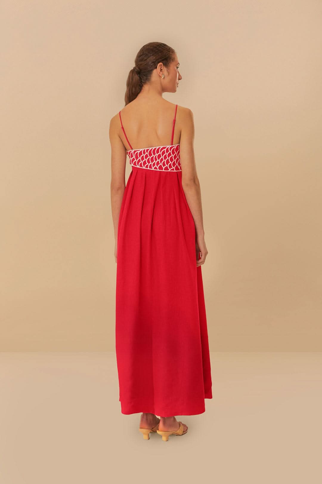 Robe femme décolleté cœur fluide idéale vacances – Image 5