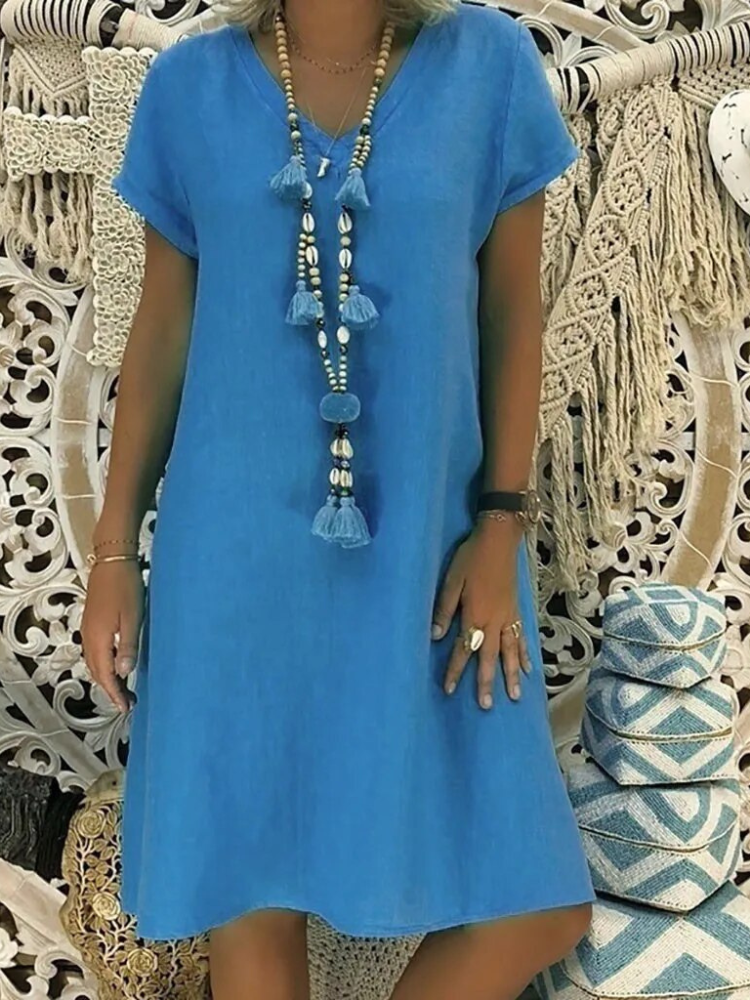 Robe femme d'été fluide et polyvalente – Image 4