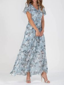 Robe femme midi confortable et facile d'entretien