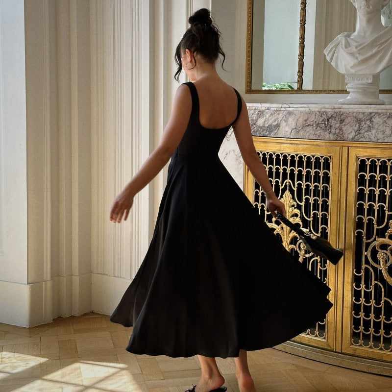 Robe femme de soirée extensible bretelles réglables – Image 9
