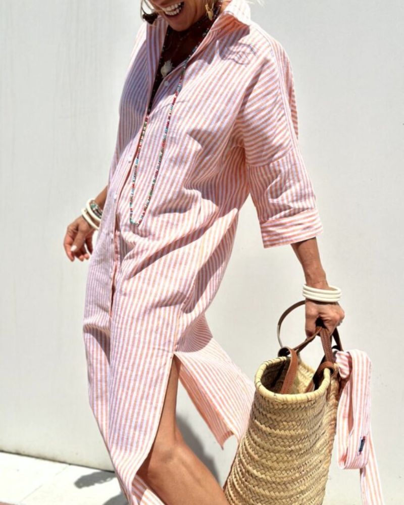 Robe femme légère respirante coupe flatteuse – Image 4