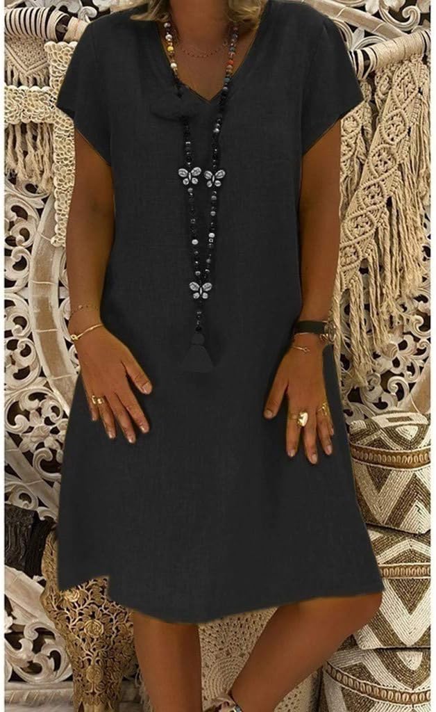 Robe femme d'été fluide et polyvalente – Image 2