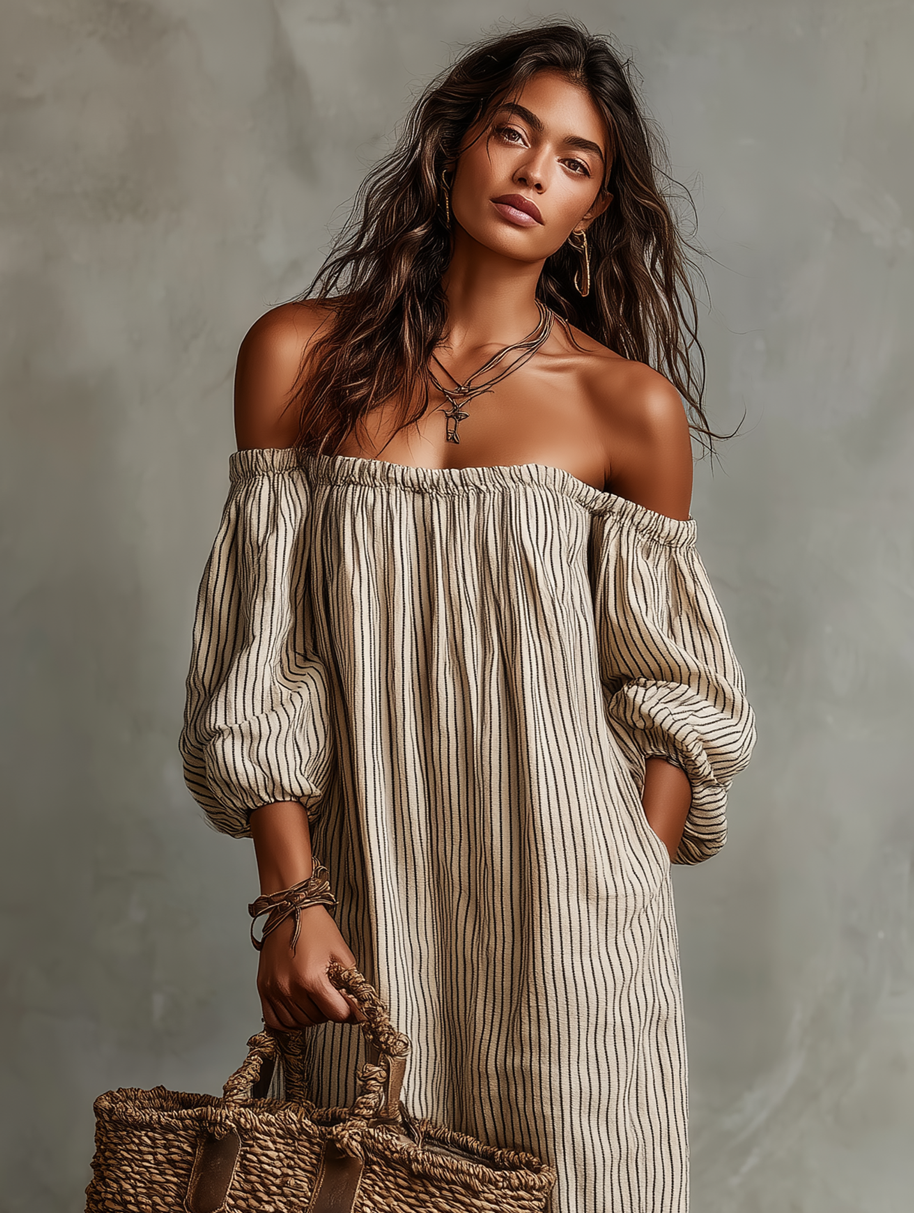 Robe femme d'été légère chic décontractée – Image 3
