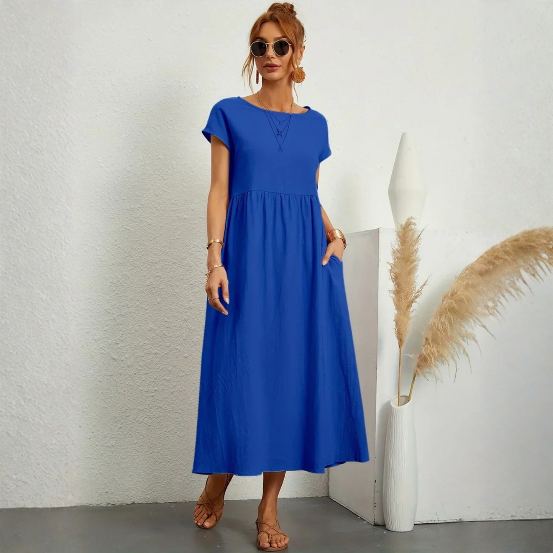 Robe femme fluide respirante style minimaliste – Image 6