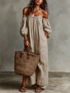 Robe femme d'été légère chic décontractée