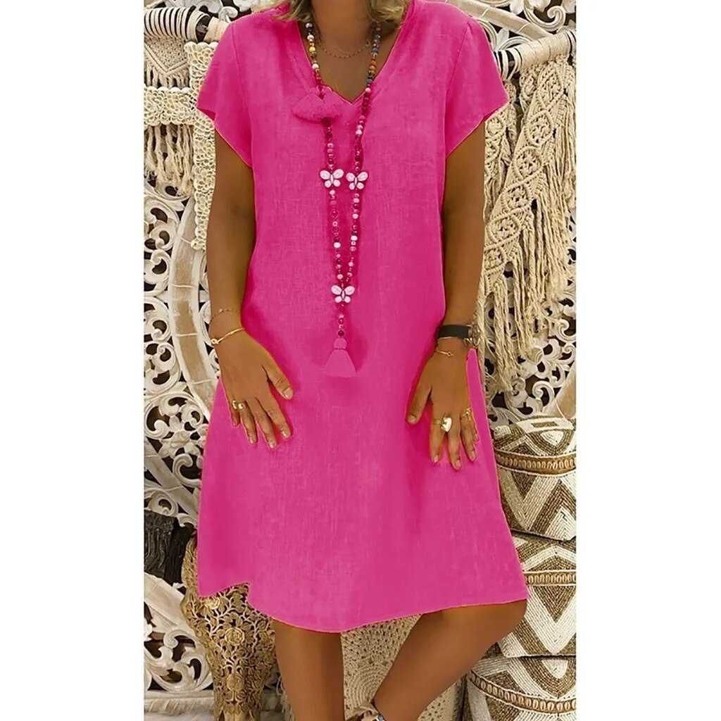 Robe femme d'été fluide et polyvalente – Image 7
