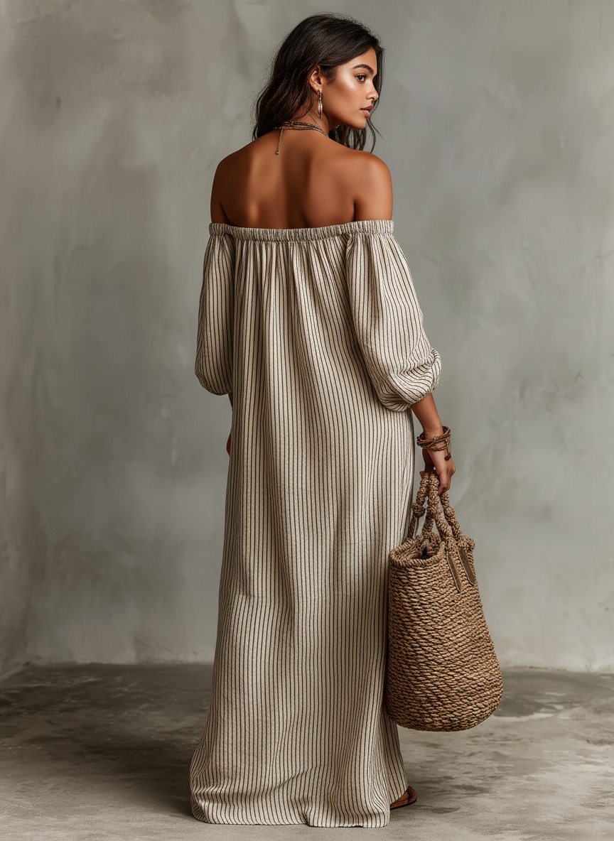 Robe femme d'été légère chic décontractée – Image 6