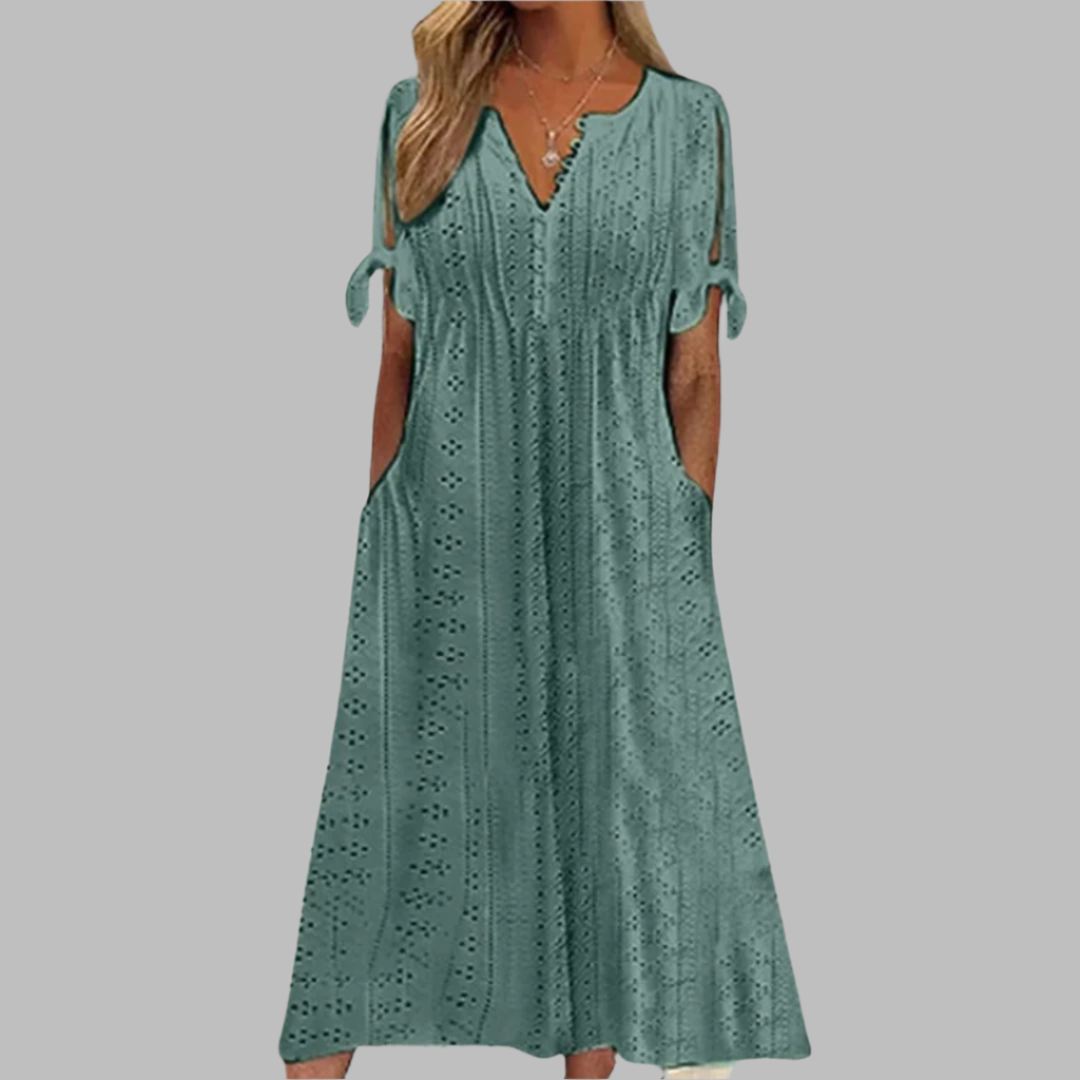 Robe femme bohème coupe légère polyvalente – Image 6