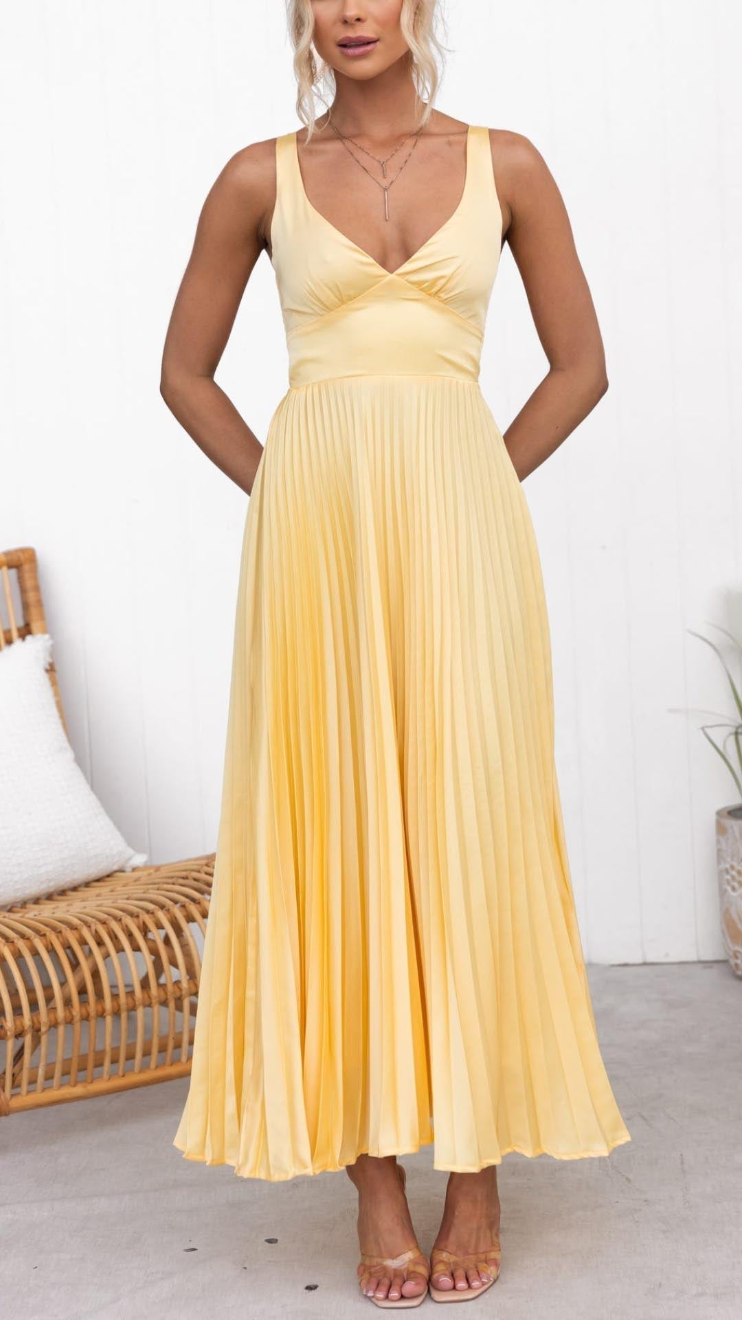 Robe femme longue confortable pour événements extérieurs – Image 3