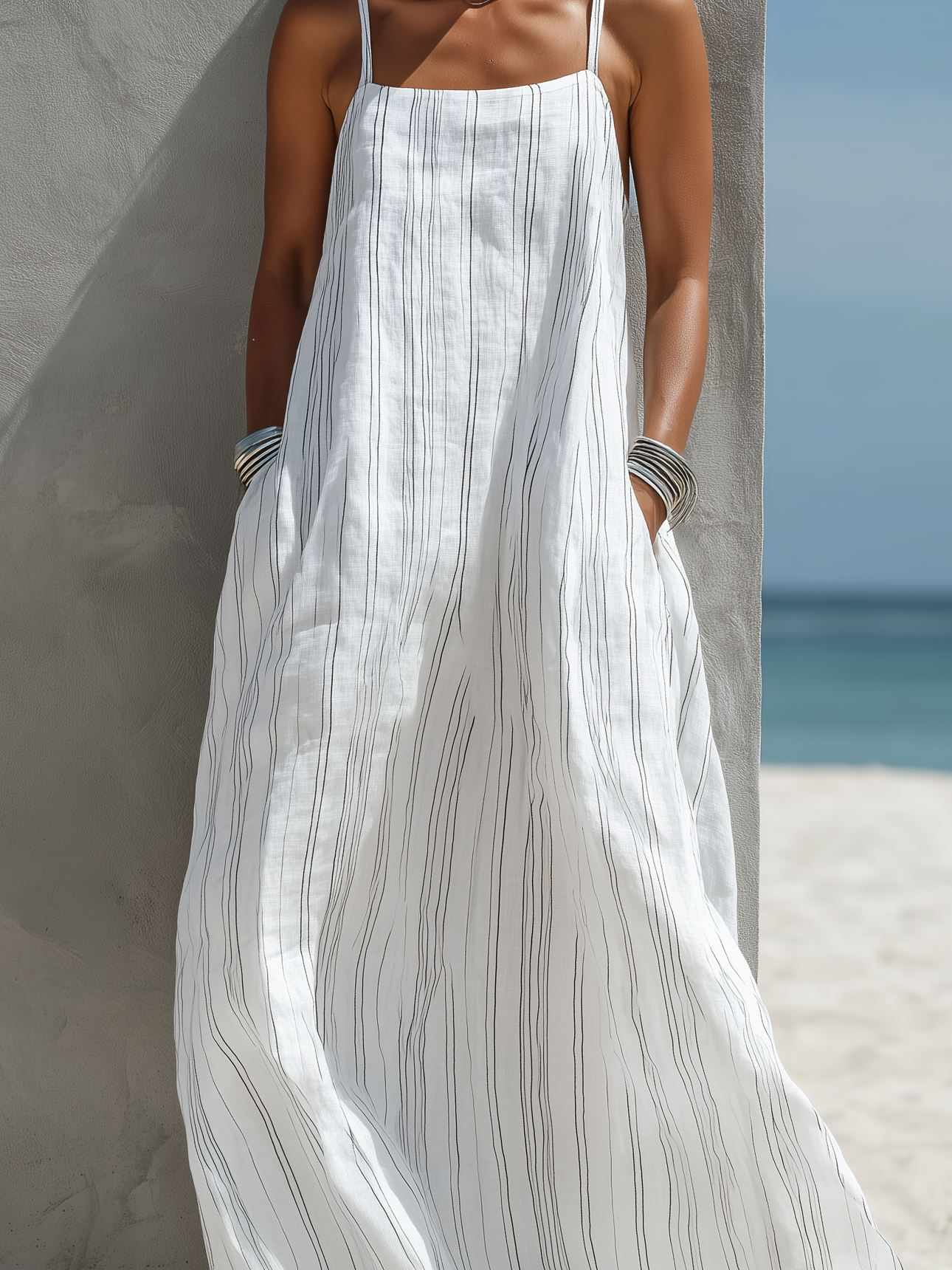 Robe femme légère tissu respirant idéale vacances – Image 4