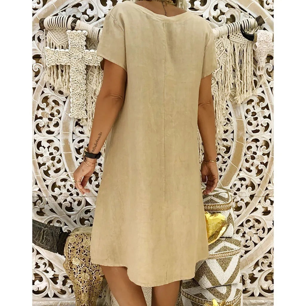 Robe femme d'été fluide et polyvalente – Image 8