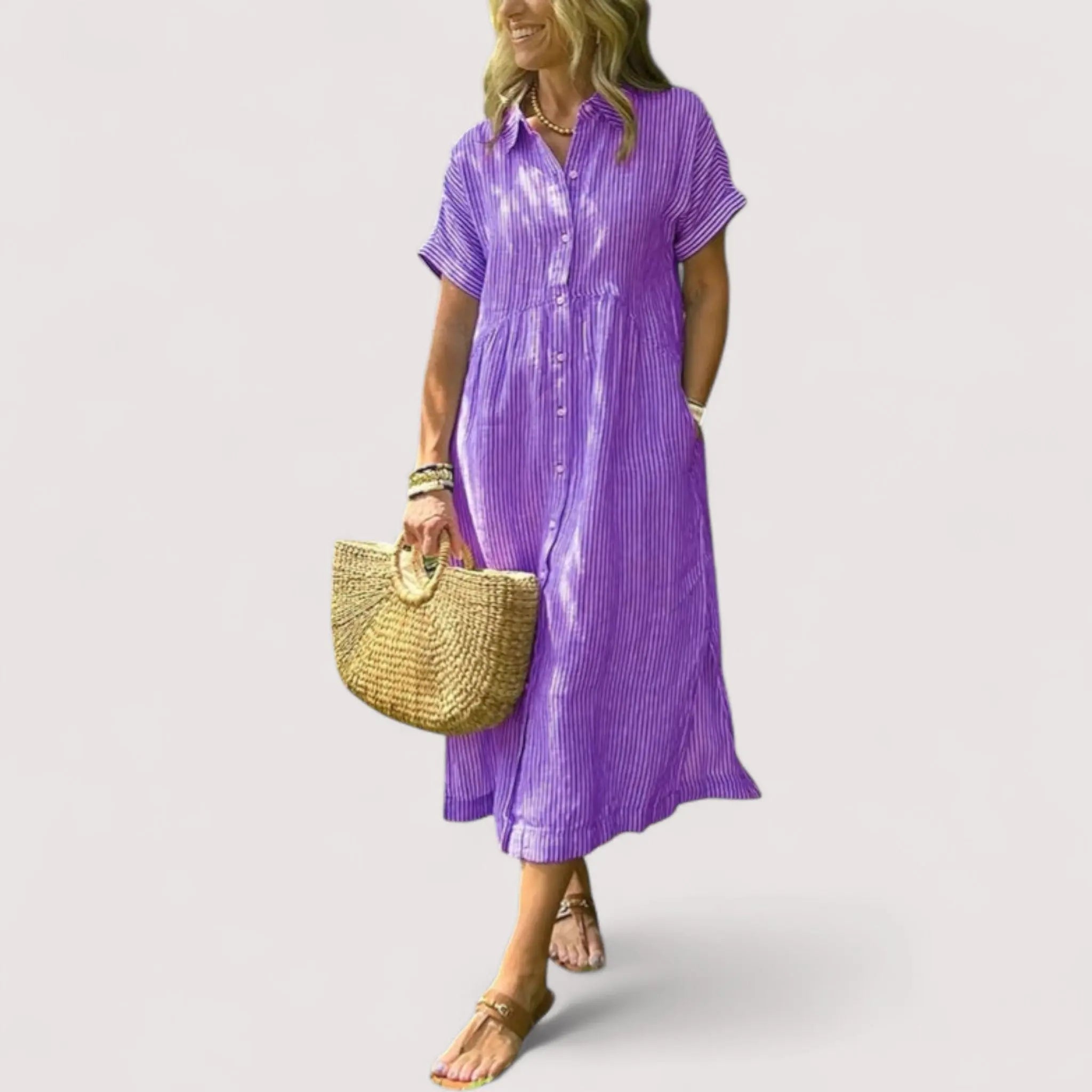 Robe femme confort poches pratiques – Image 7