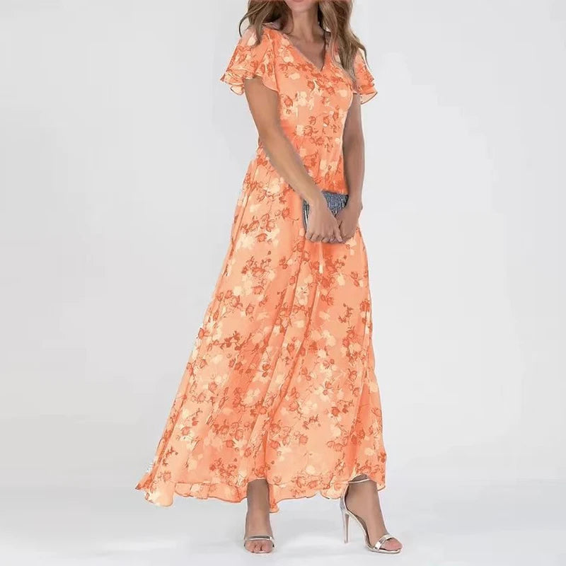 Robe femme midi confortable et facile d'entretien – Image 4