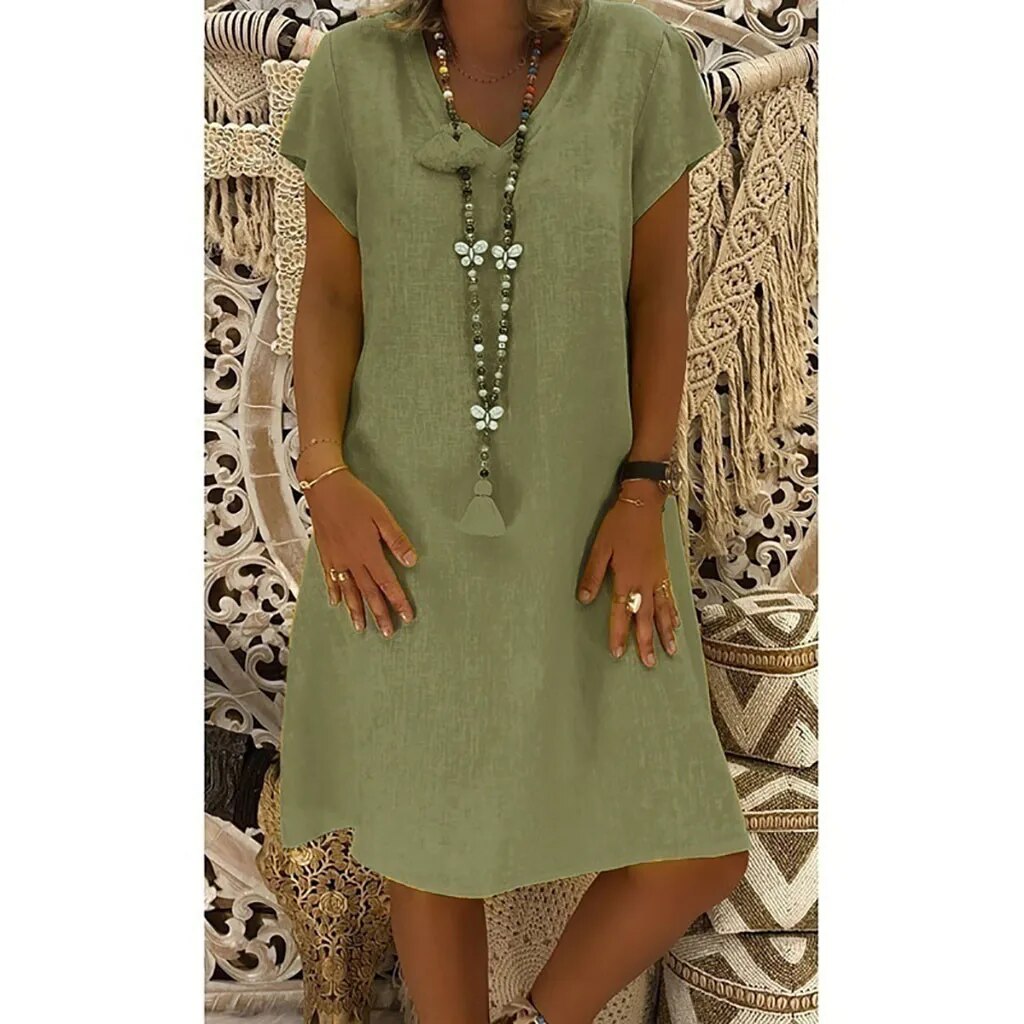 Robe femme d'été fluide et polyvalente – Image 5