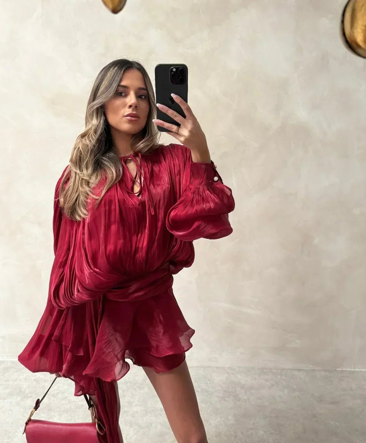 Robe femme légère fluide polyvalente d'été – Image 9