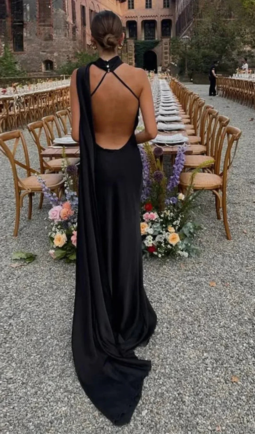 Robe femme fluide élégante pour soirée et événements – Image 11