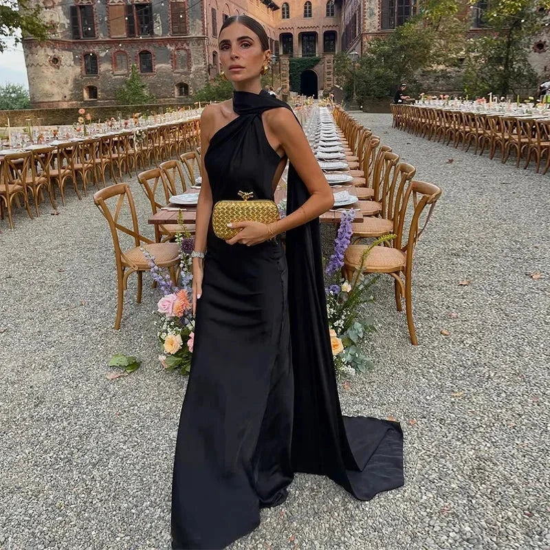 Robe femme fluide élégante pour soirée et événements