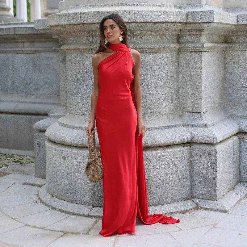 Robe femme fluide élégante pour soirée et événements – Image 3