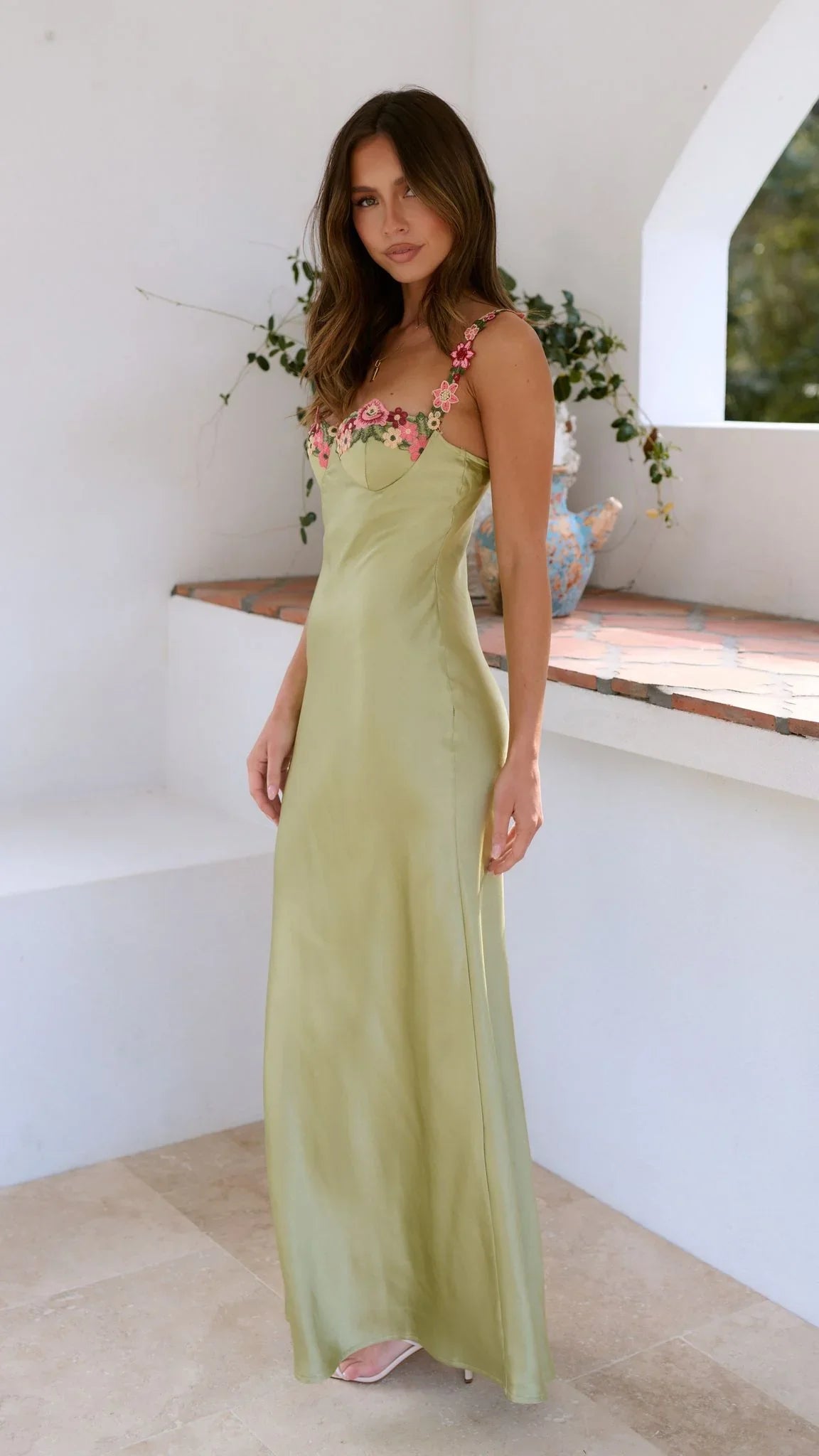 Robe femme ajustement flatteur tissu doux estival – Image 4