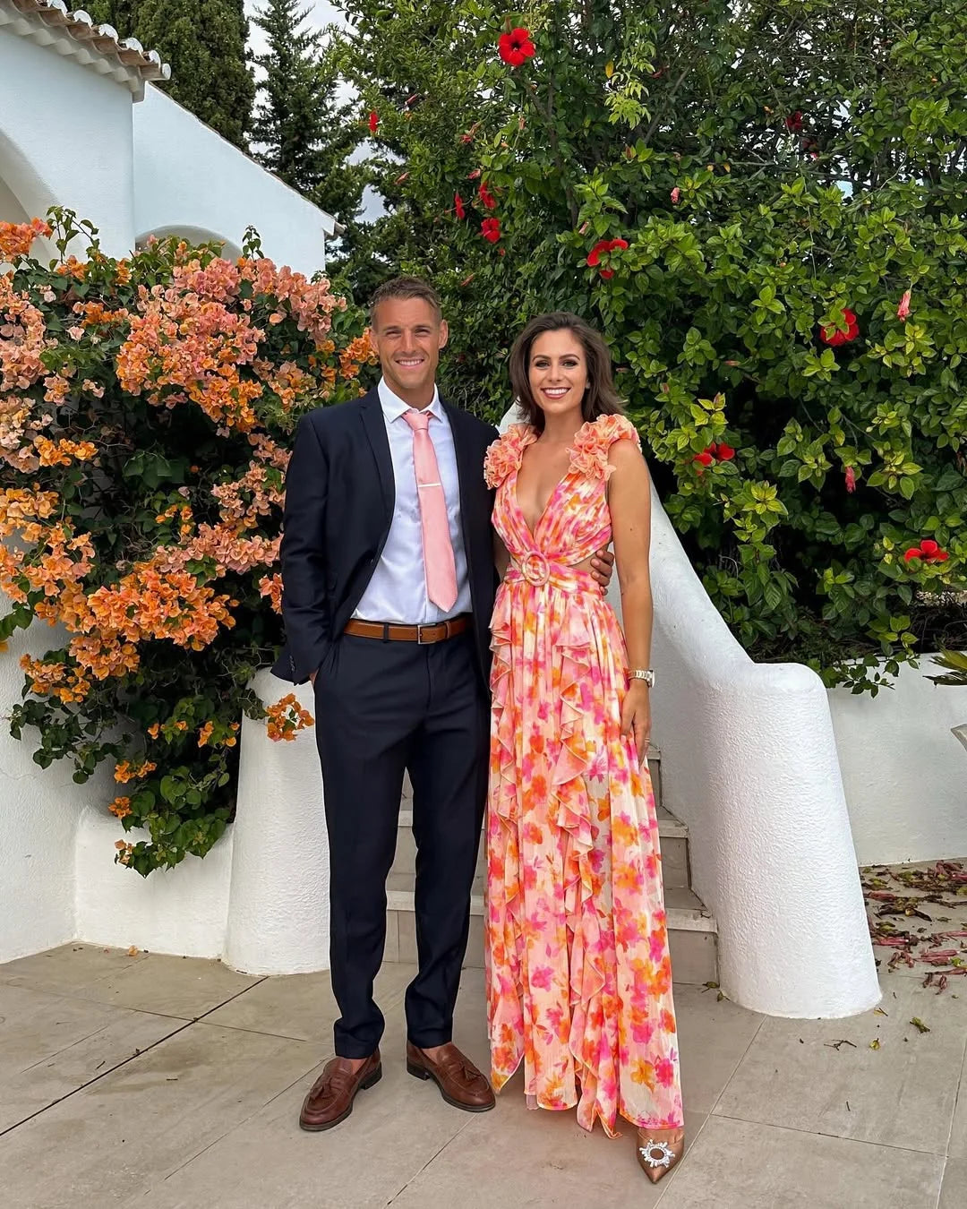 Robe femme mariage tissu léger découpé – Image 6