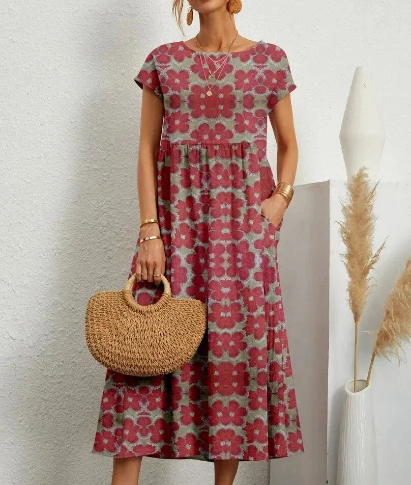 Robe femme légère manches courtes pour l'été – Image 5