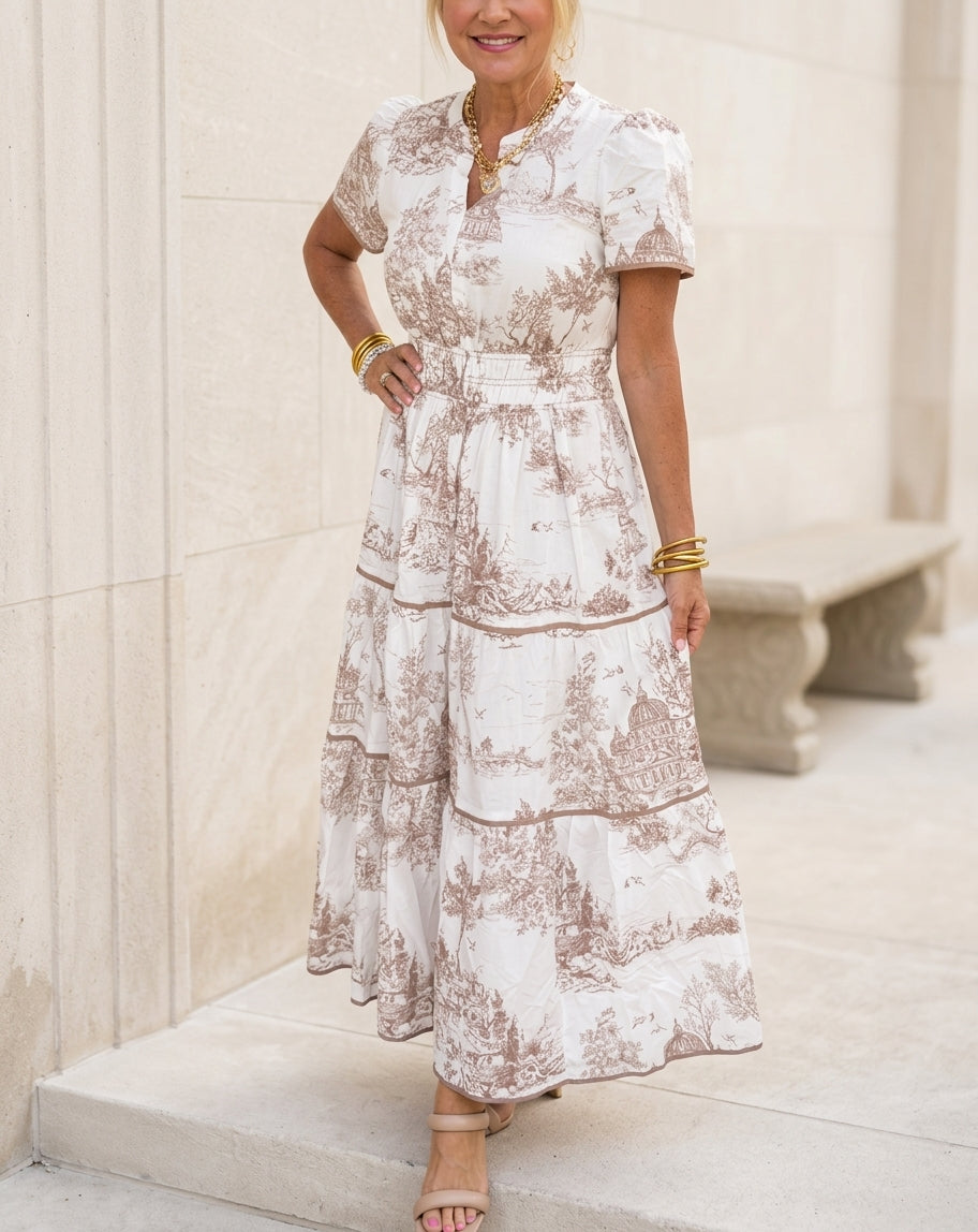 Robe femme col V léger polyester élasthanne
