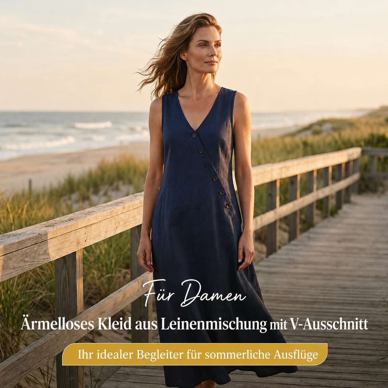 Robe femme légère estivale respirante – Image 22