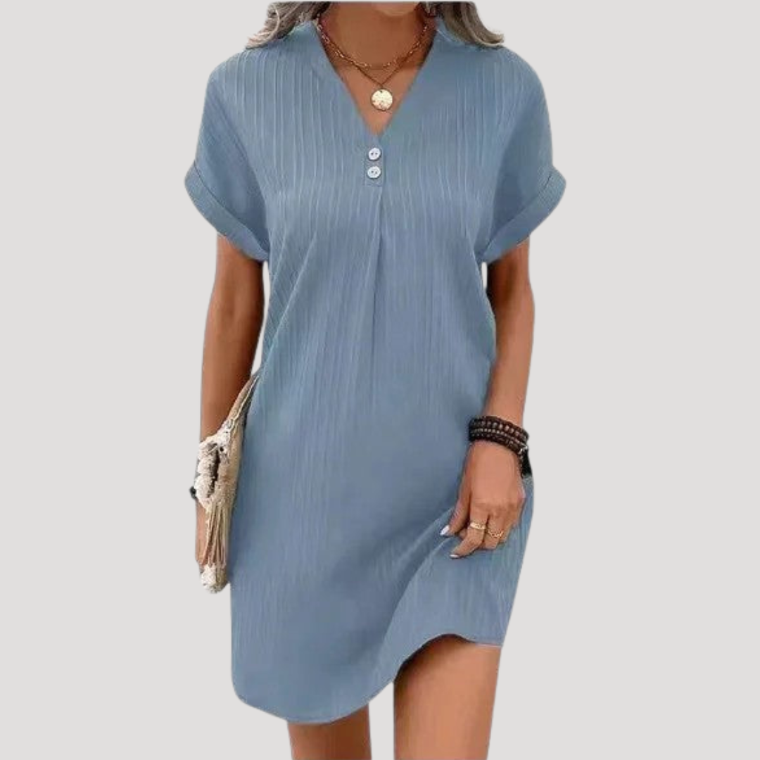 Robe d'été longueur genou décontractée femme – Image 2