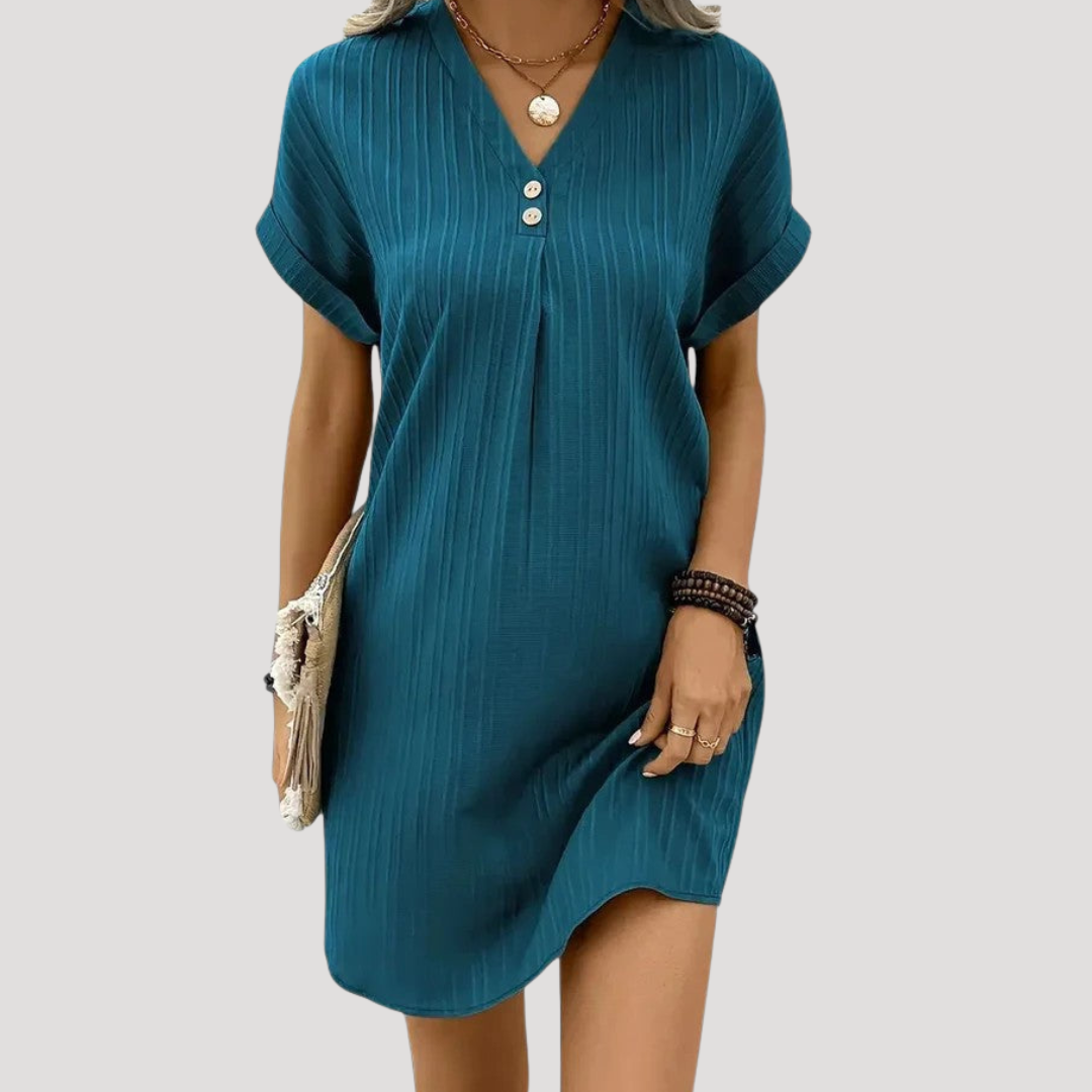 Robe d'été longueur genou décontractée femme – Image 3
