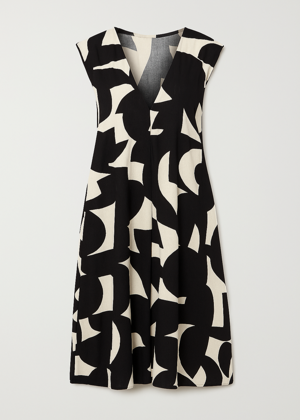Robe femme légère imprimé graphique été – Image 10