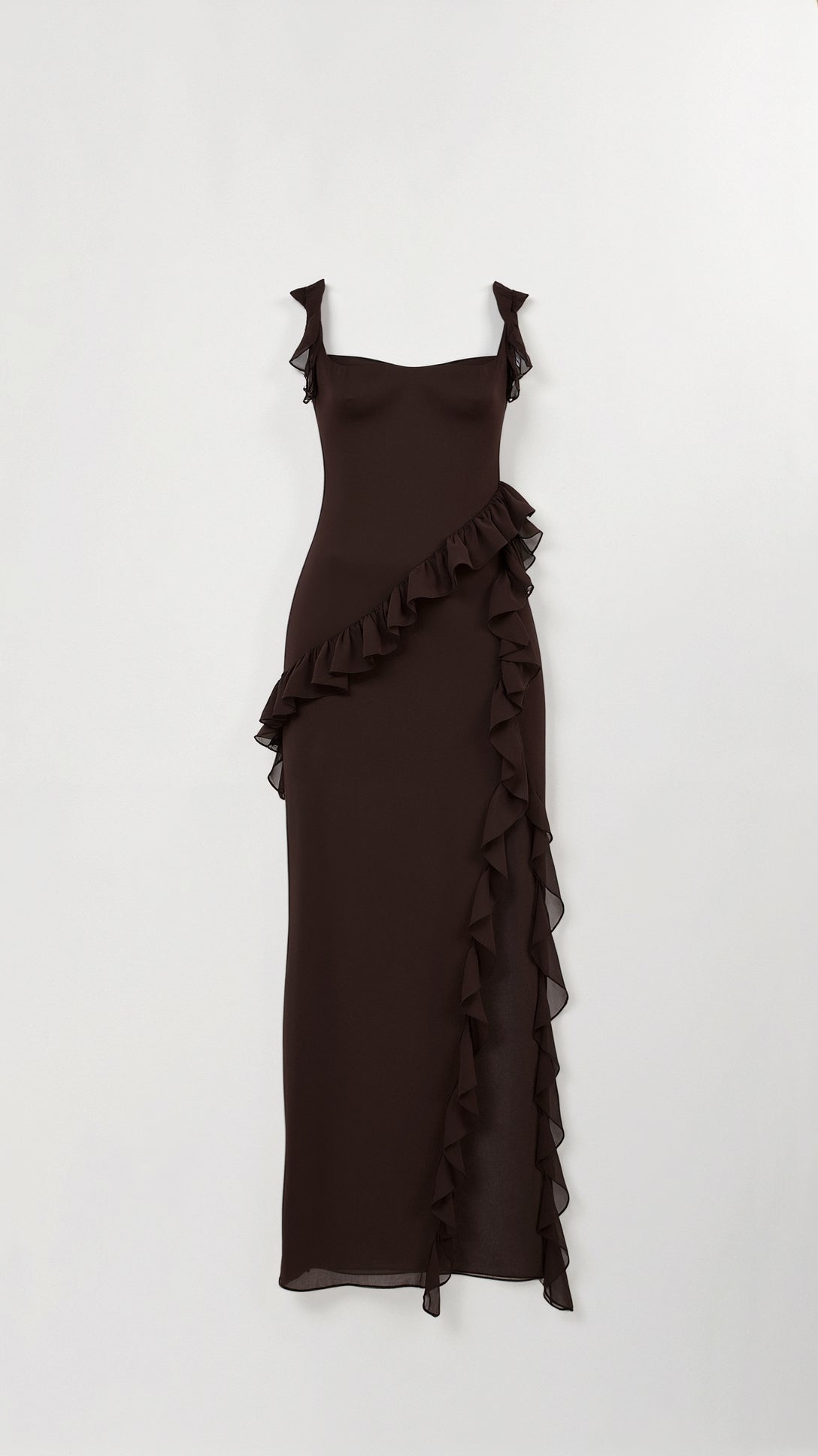 Robe femme longue à fente avant et haut ajusté – Image 9