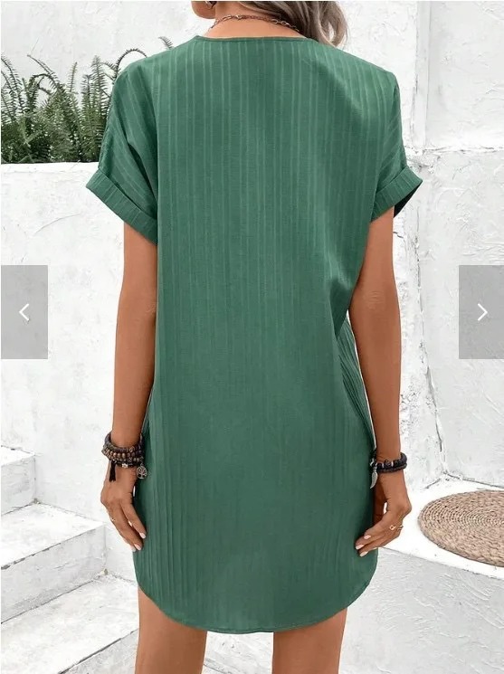 Robe d'été longueur genou décontractée femme – Image 9