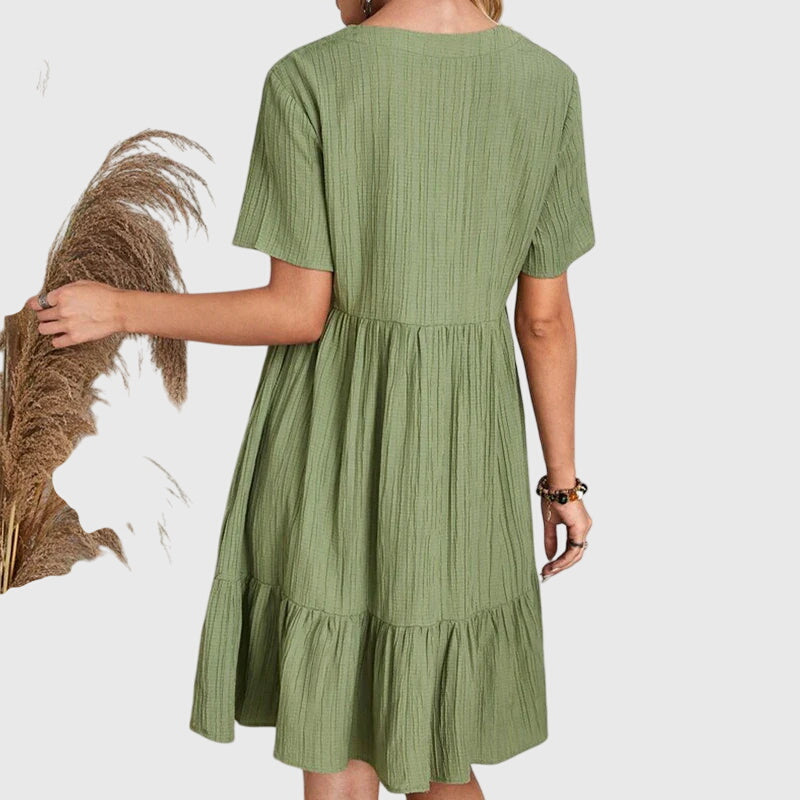 Robe femme coupe ample légère silhouette flatteuse – Image 6