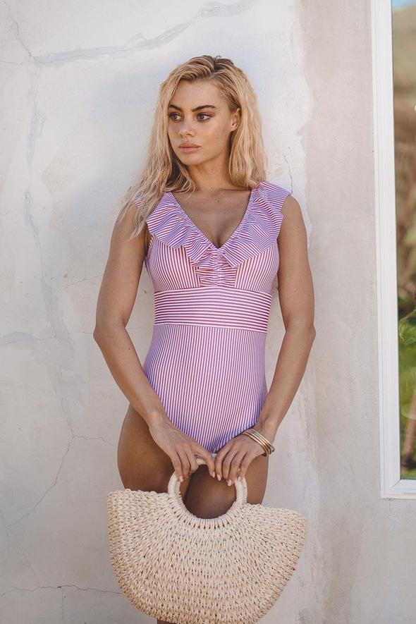 Maillot de bain femme coupe flatteuse bretelles réglables – Image 6