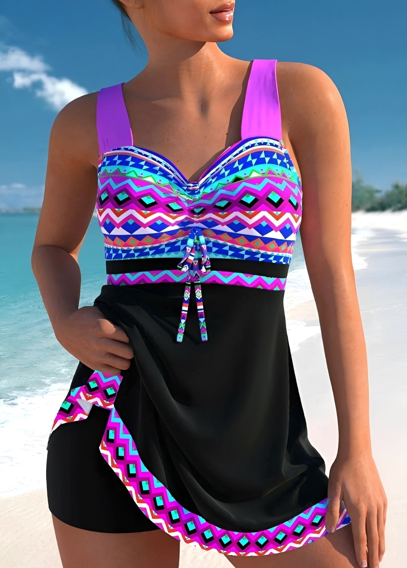 Maillot de bain femme coupe flatteuse confort optimal – Image 3
