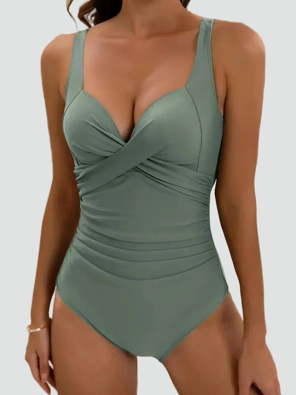 Maillot de bain femme lissant silhouette coupe ajustée – Image 2