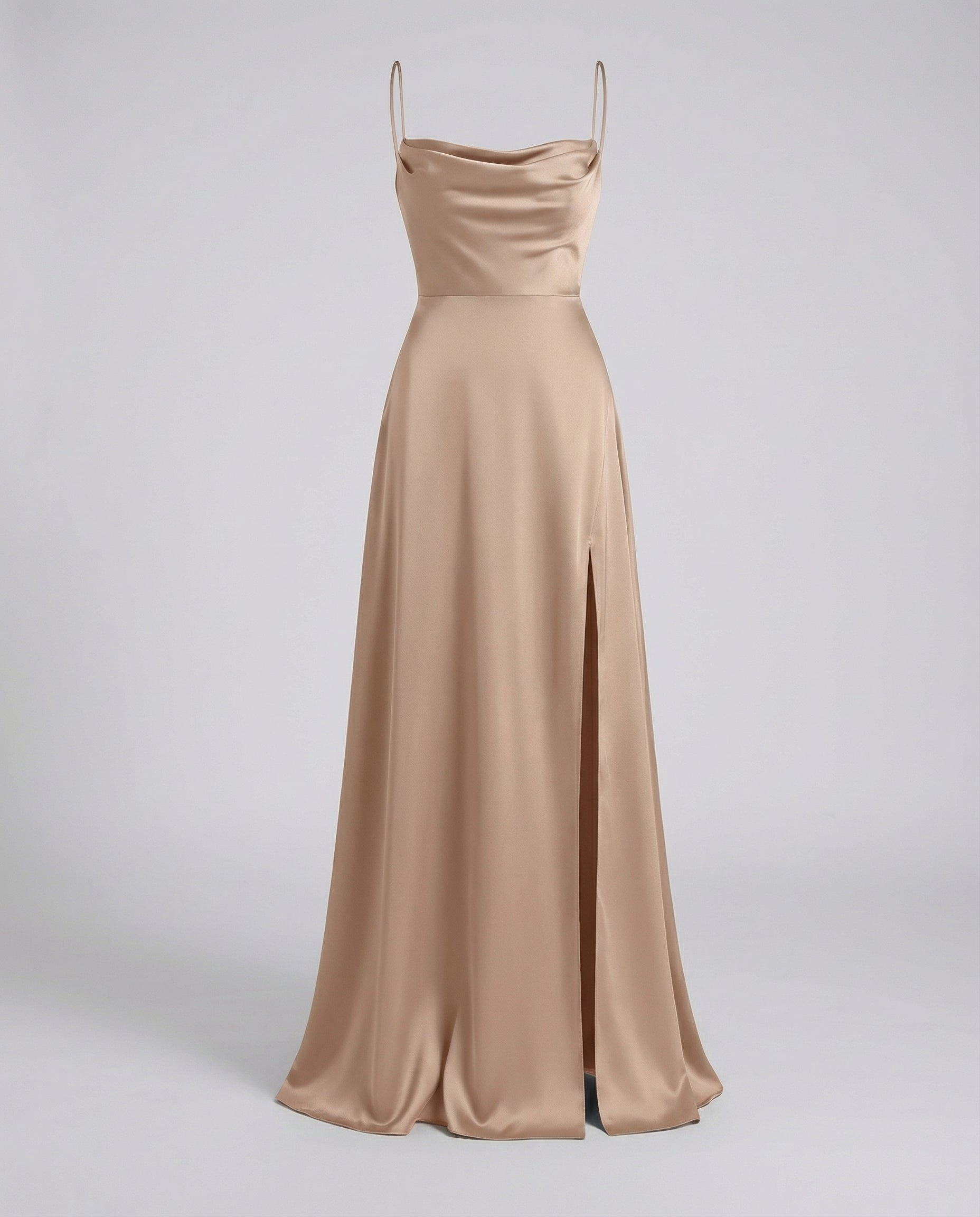 Robe femme silhouette flatteuse bretelles fines fluide – Image 6