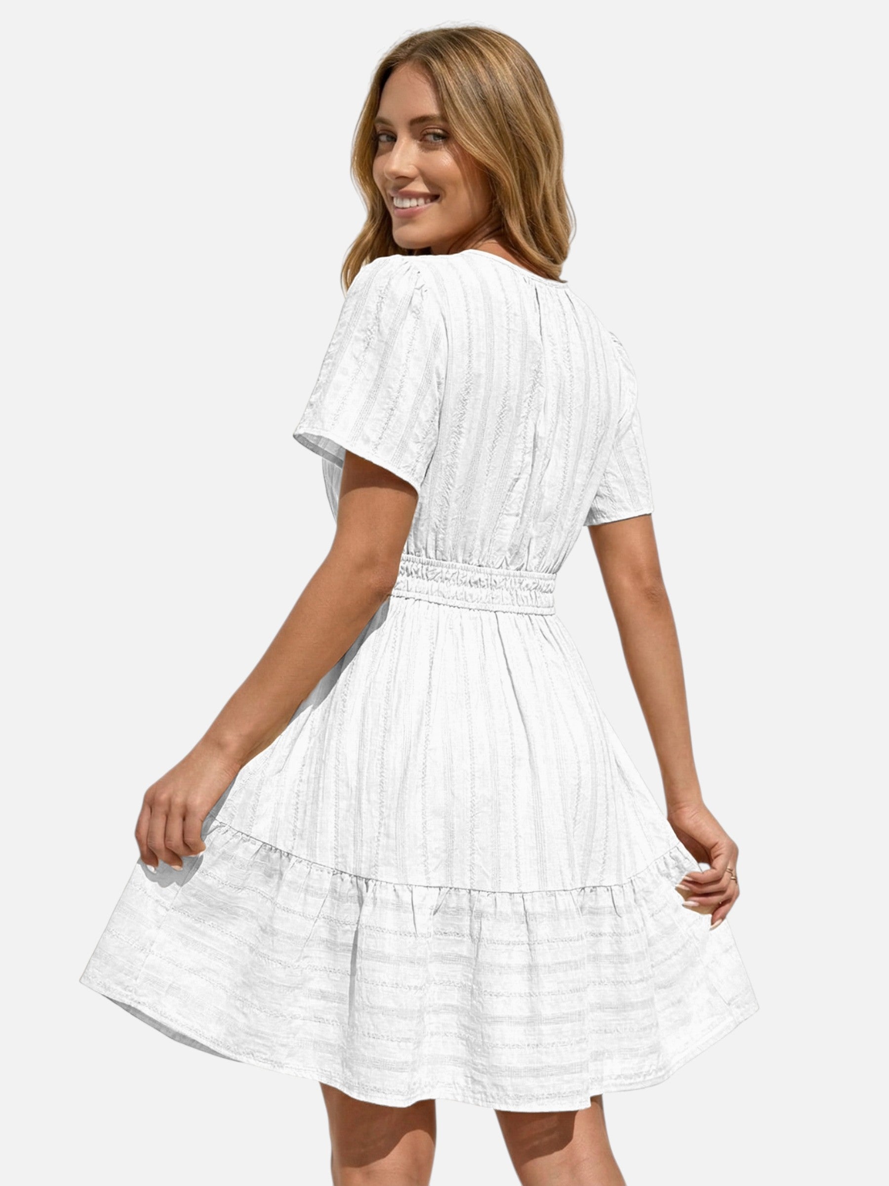 Robe femme respirante taille élastique poches – Image 12