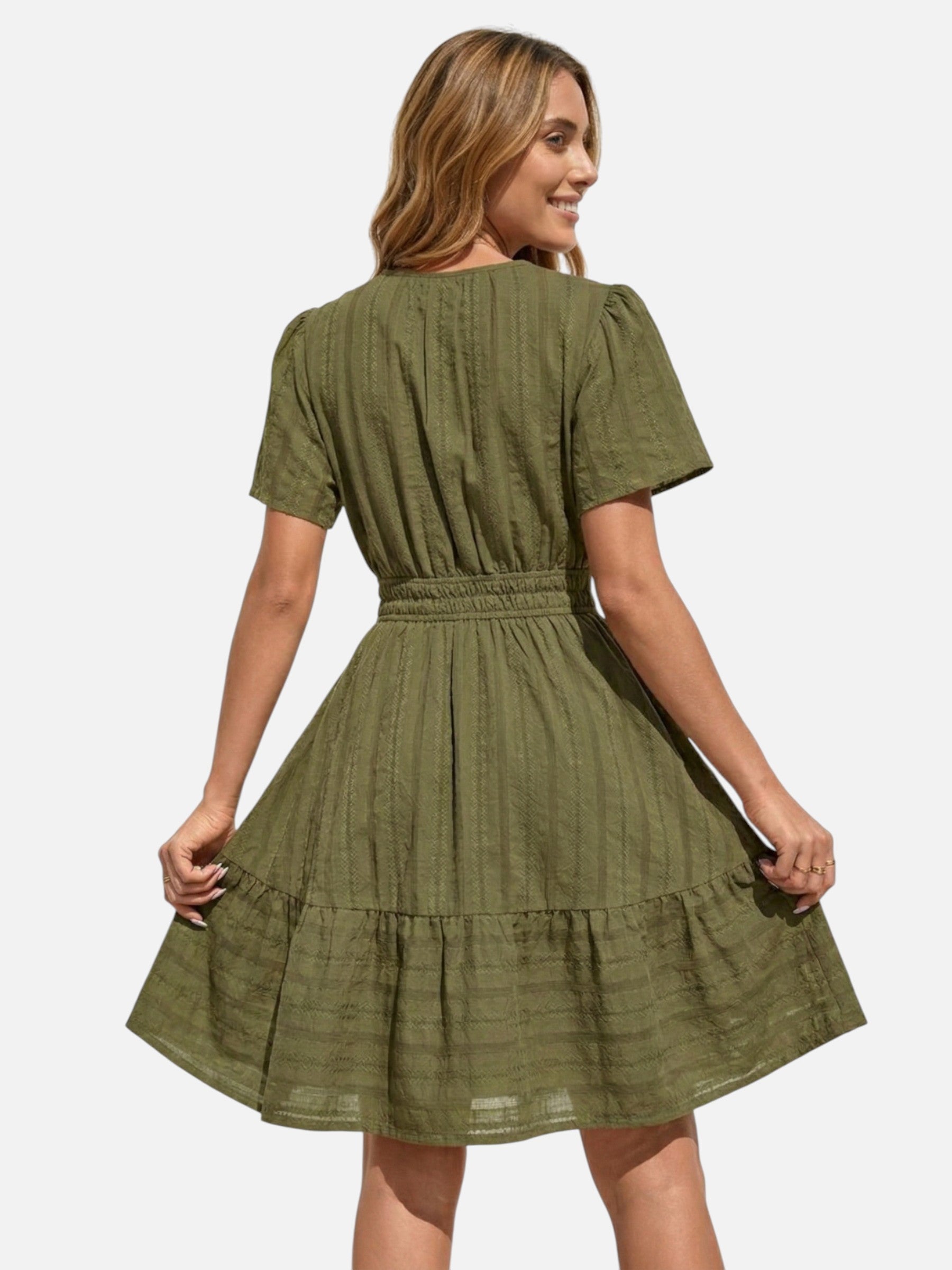 Robe femme respirante taille élastique poches – Image 10