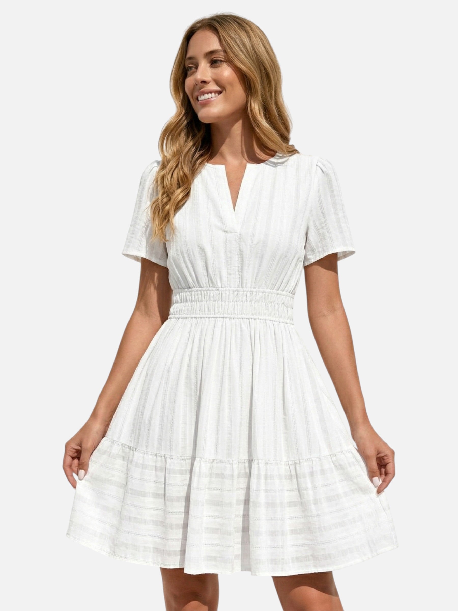 Robe femme respirante taille élastique poches – Image 6